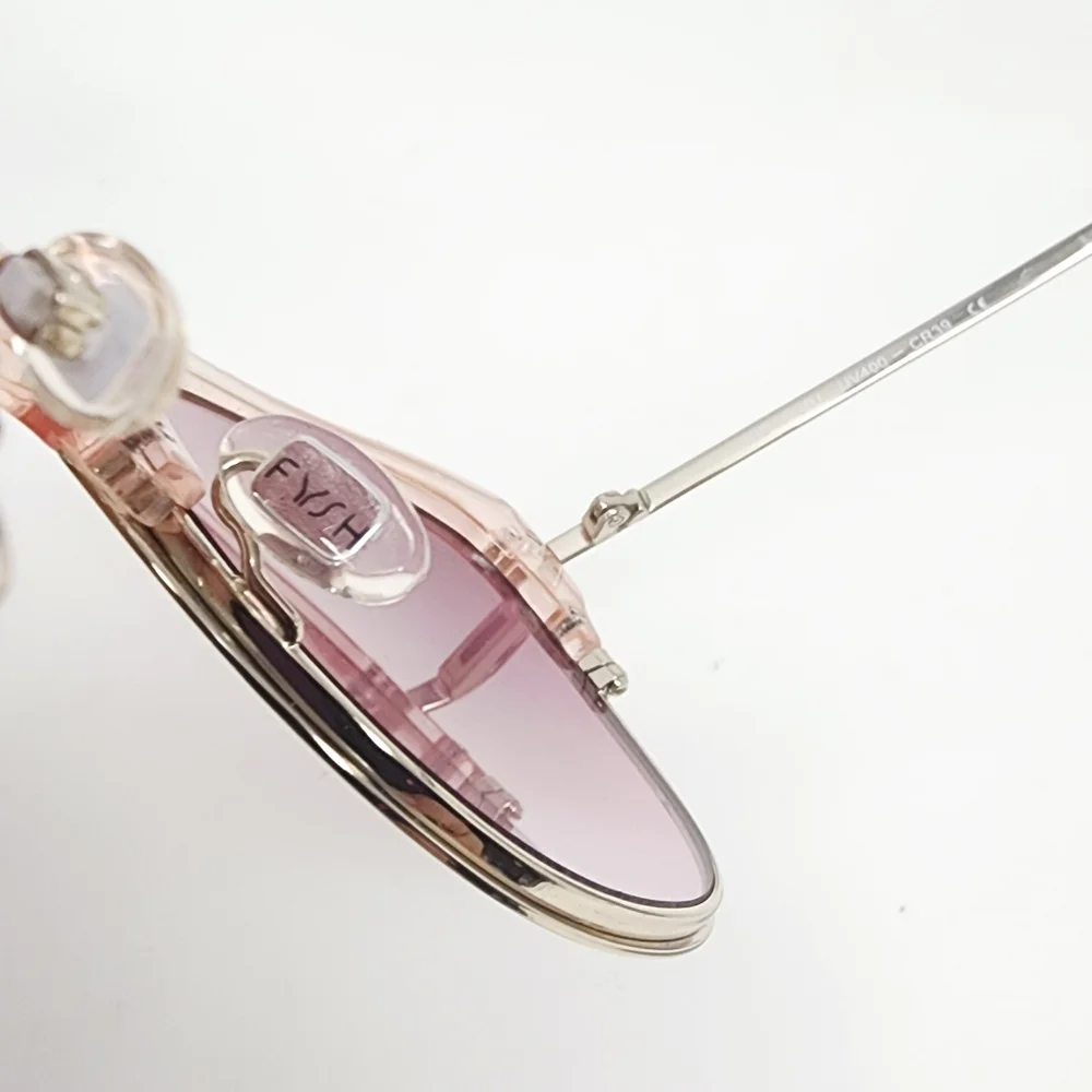 FYSH‎ F-2041 Cat Eye Sunglasses in Blush Gold